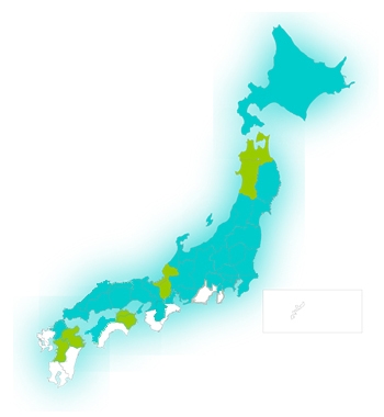 タイヤパークサービス提供エリア